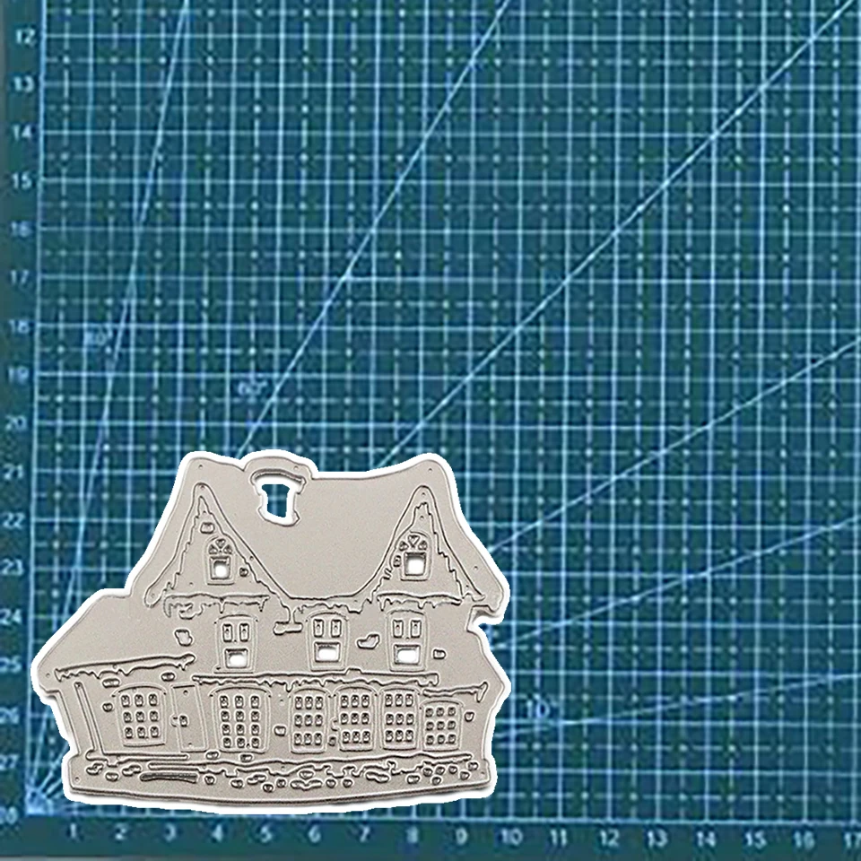 Новые металлические ворота дома резки темное 2019 Скрапбукинг Ремесло горячей