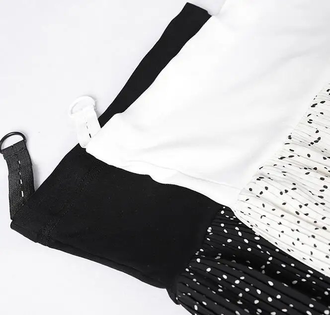 Плиссированные юбки для беременных винтажные шифоновые Регулируемая Талия