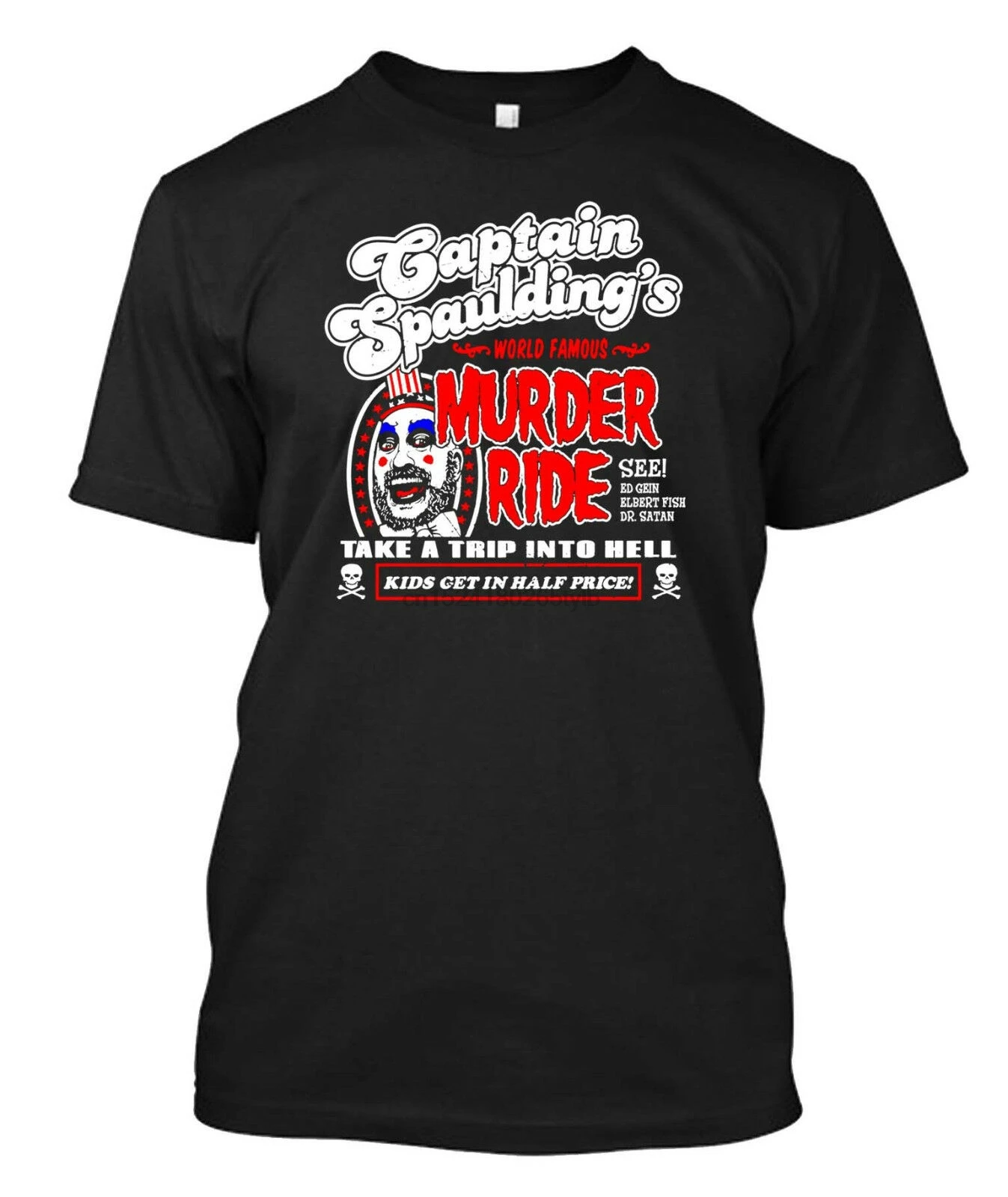 Мужская футболка на заказ с капитаном спейдингом убийцей |