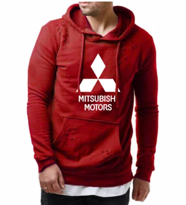 

Mens pullover for Mitsubishi Motors Car Logo Fashion Spring Autumn Cotton Men Hoodies Print Solid color Sweatshirts Tops cloth V