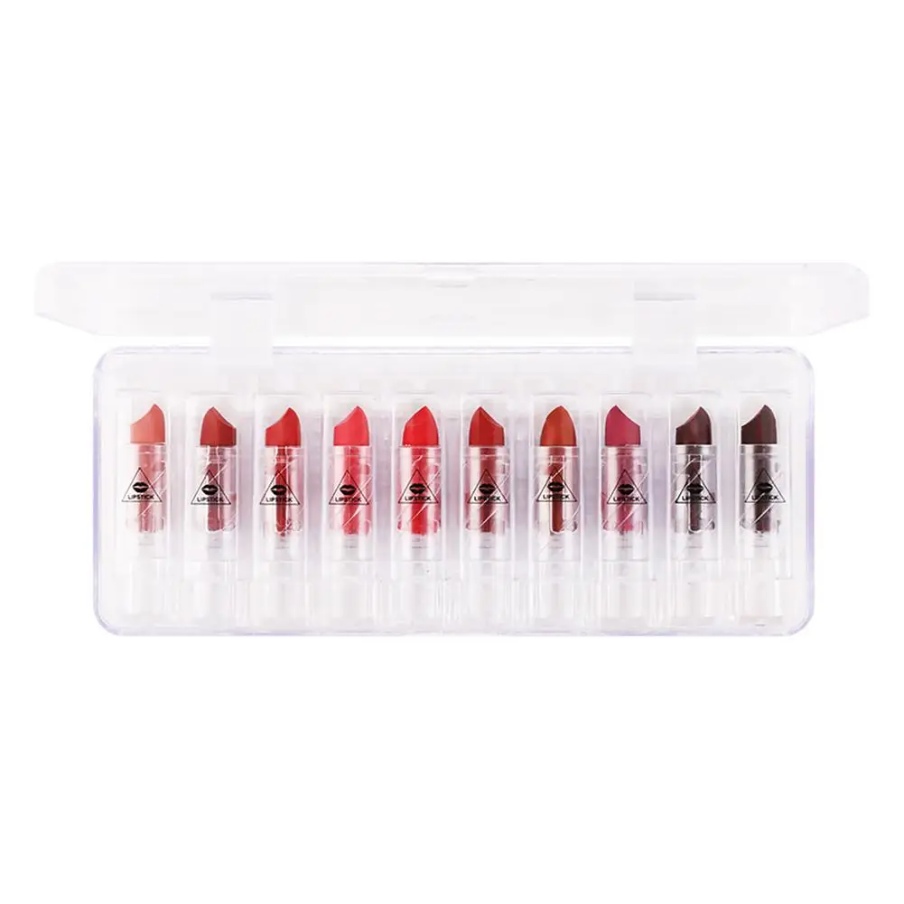 

Lipstick Set Gloss Long-Lasting Waterproof Lip Gloss Set For Women Matte Lipstick Pack Smooth Velvety Lip Makeup For Girls Women