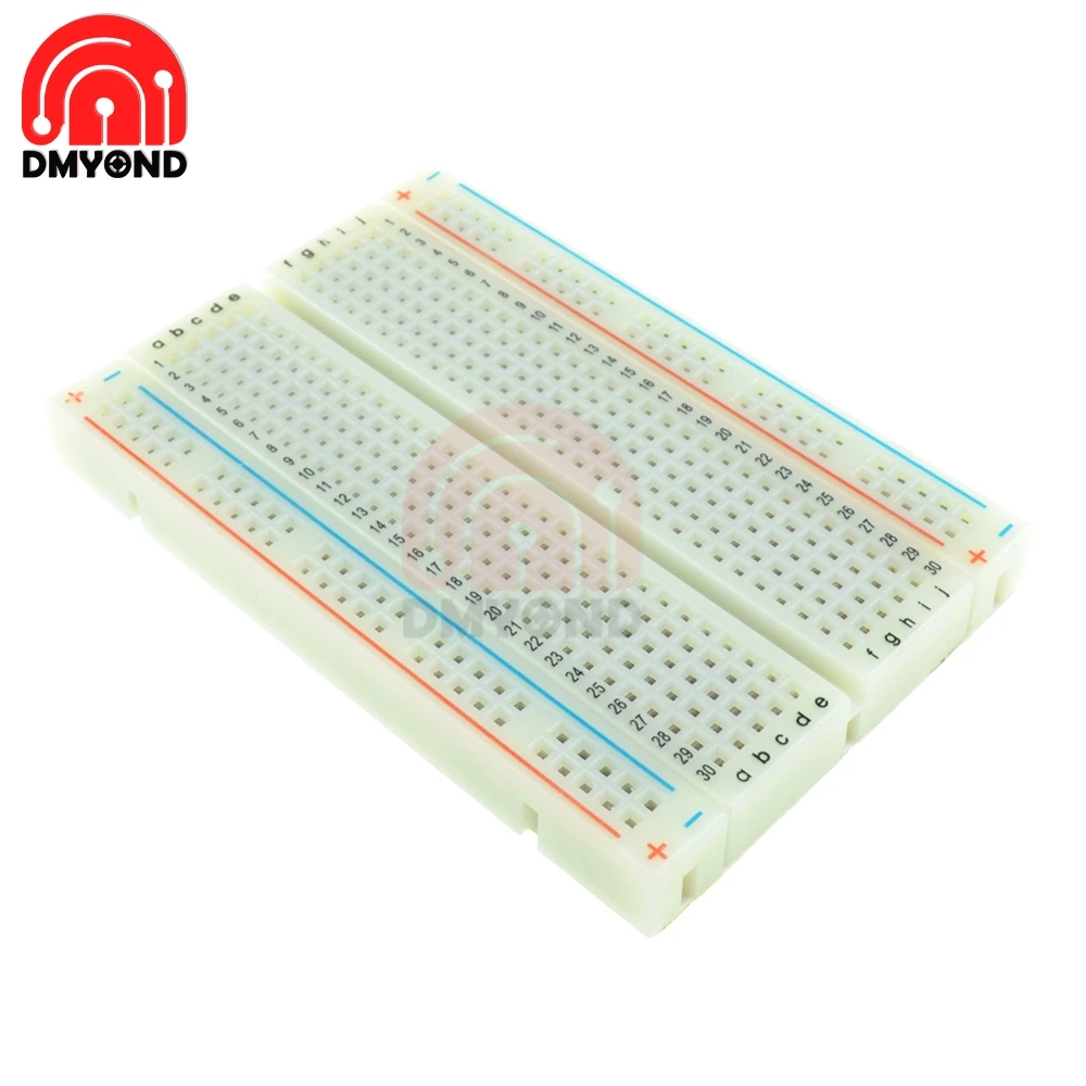 Мини макетная плата 400 точек бесsolderless PCB мини Универсальная Тестовая MB102 хлебная