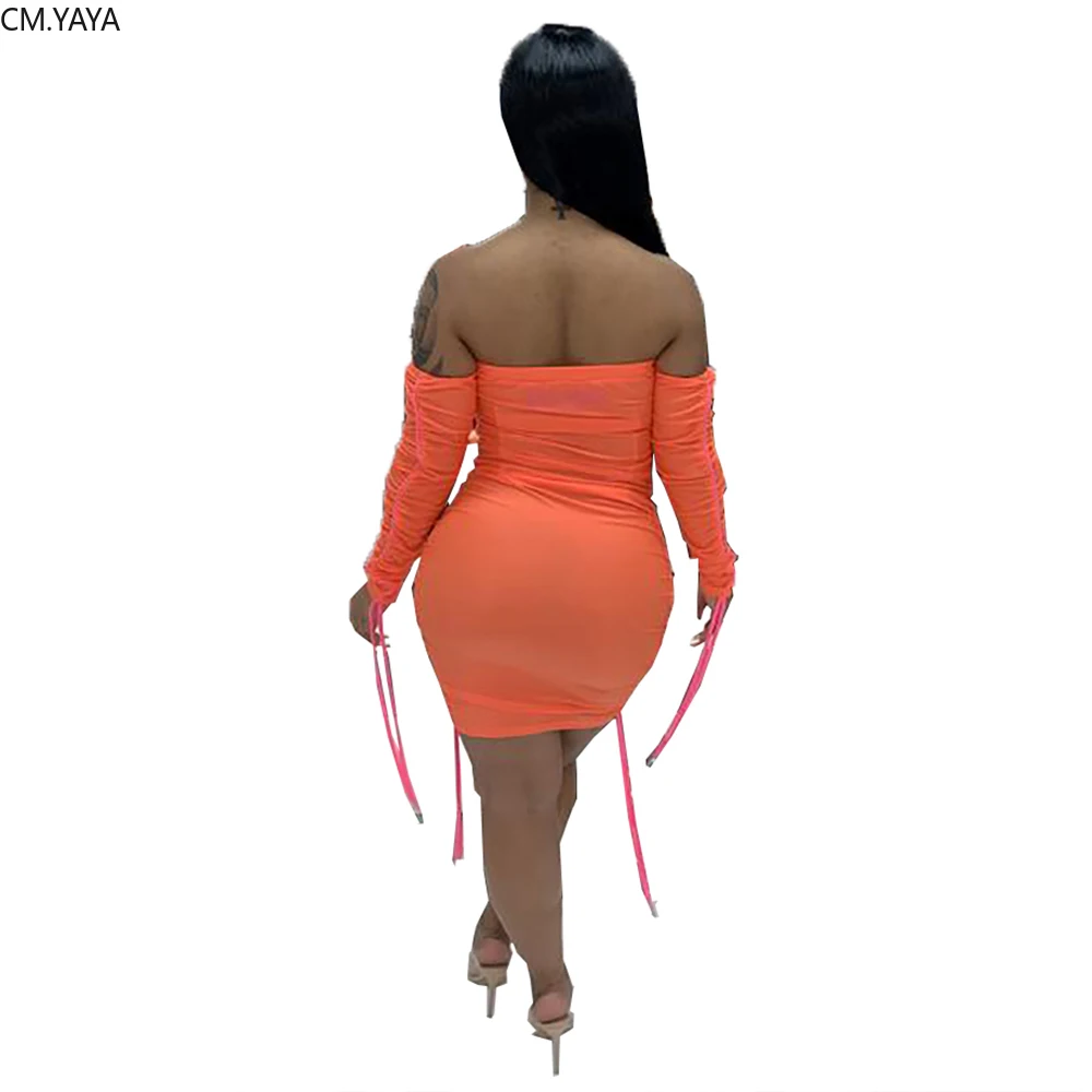 GL женское осенне-зимнее мини-платье с длинным рукавом без бретелек открытыми