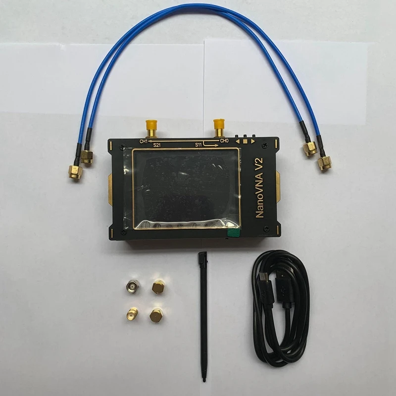 

3.2Inch Large Screen 3G Vector Network Analyzer S-A-A-2 NanoVNA V2 Antenna Analyzer Shortwave HF VHF UHF with RF Tester