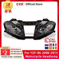 cvk motorcycle headlight headlamp head light for yamaha yzf 600 r6 2008 2009 2010 2011 2012 2013 2014 2015 yzf r6 08 15 lamp
