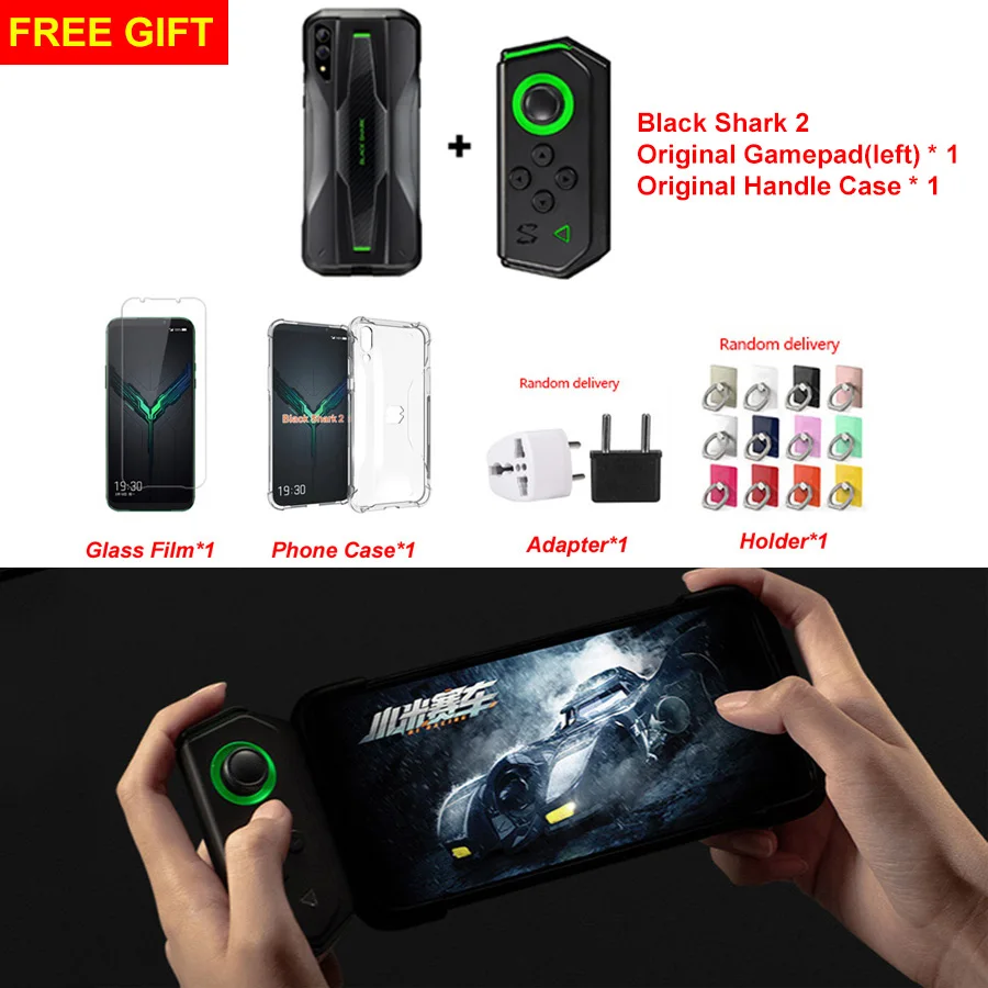 Оригинальный Xiaomi Gaming мобильный телефон Black Shark 2 две SIM карты 6 39 дюйма ГБ 128 Snapdragon855