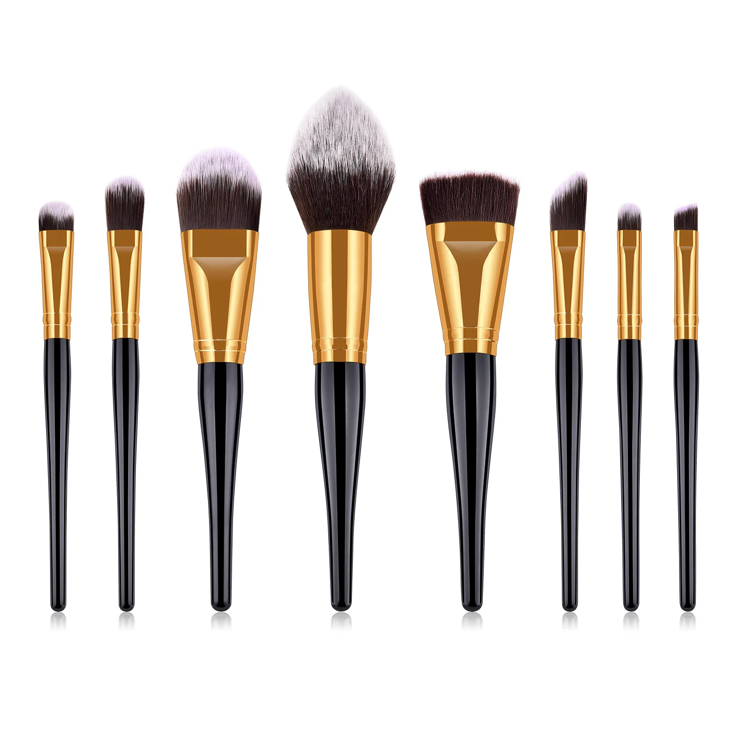8Pcs Scepter Makeup Brush Set Pro For Foundation Powder Blush Eyeshadow Lip Cosmetics Tool Beauty pinceaux maquillage Kit | Красота и