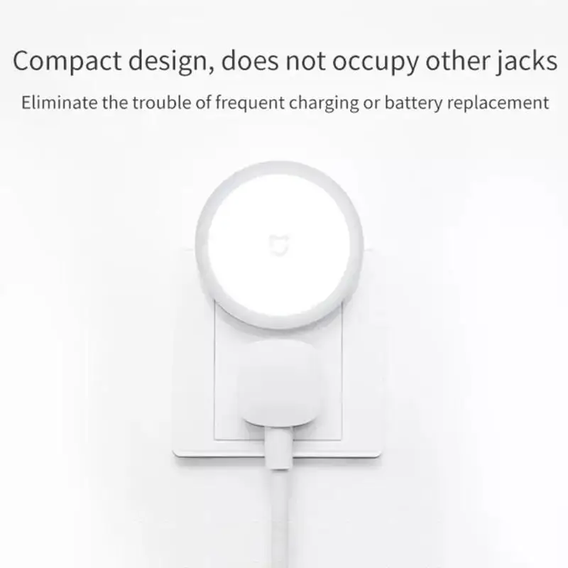 Умный светильник Xiaomi mijia светодиодный ночник с сенсорным управлением 0 4 Вт 2400 лм к