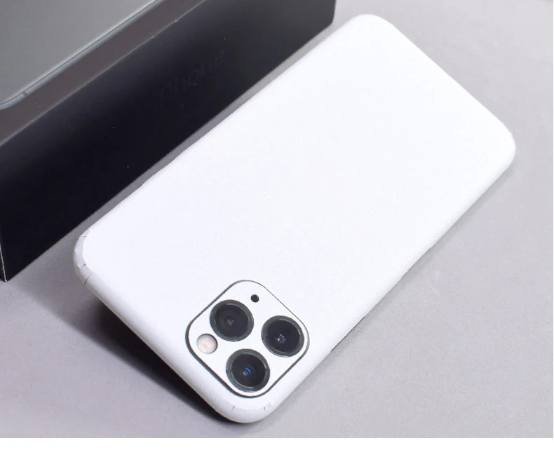 Ультратонкая роскошная наклейка на телефон для iPhone 11 Pro Max 11 Flash Point Matt PVC Stickers Back Screen Decorative on.