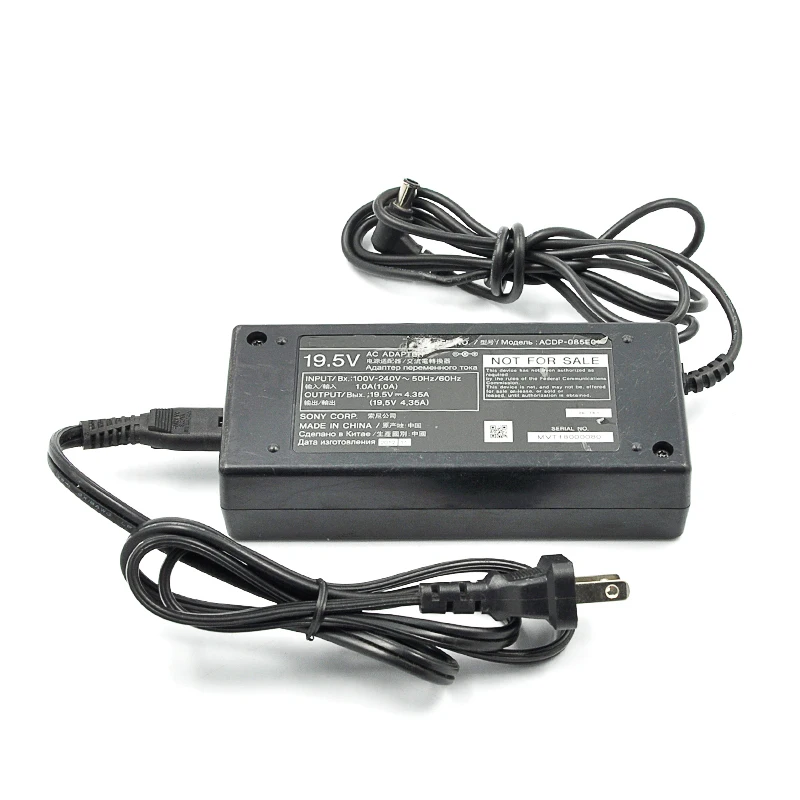 Адаптер питания для ЖК-телевизоров Sony ACDP-085E01 19 5v4.35a + шнур питания-используется |