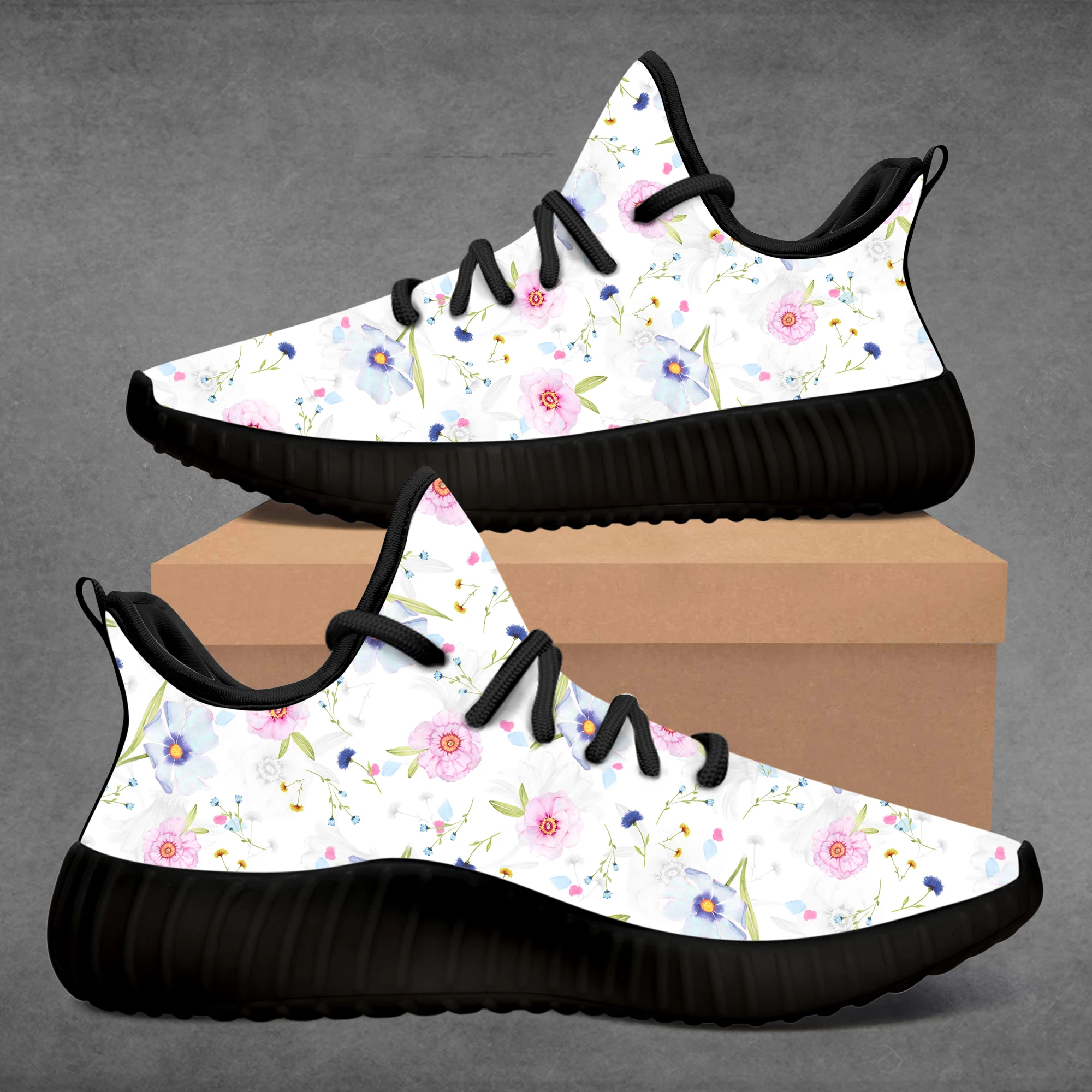 

Custom petal theme sneakers running shoes