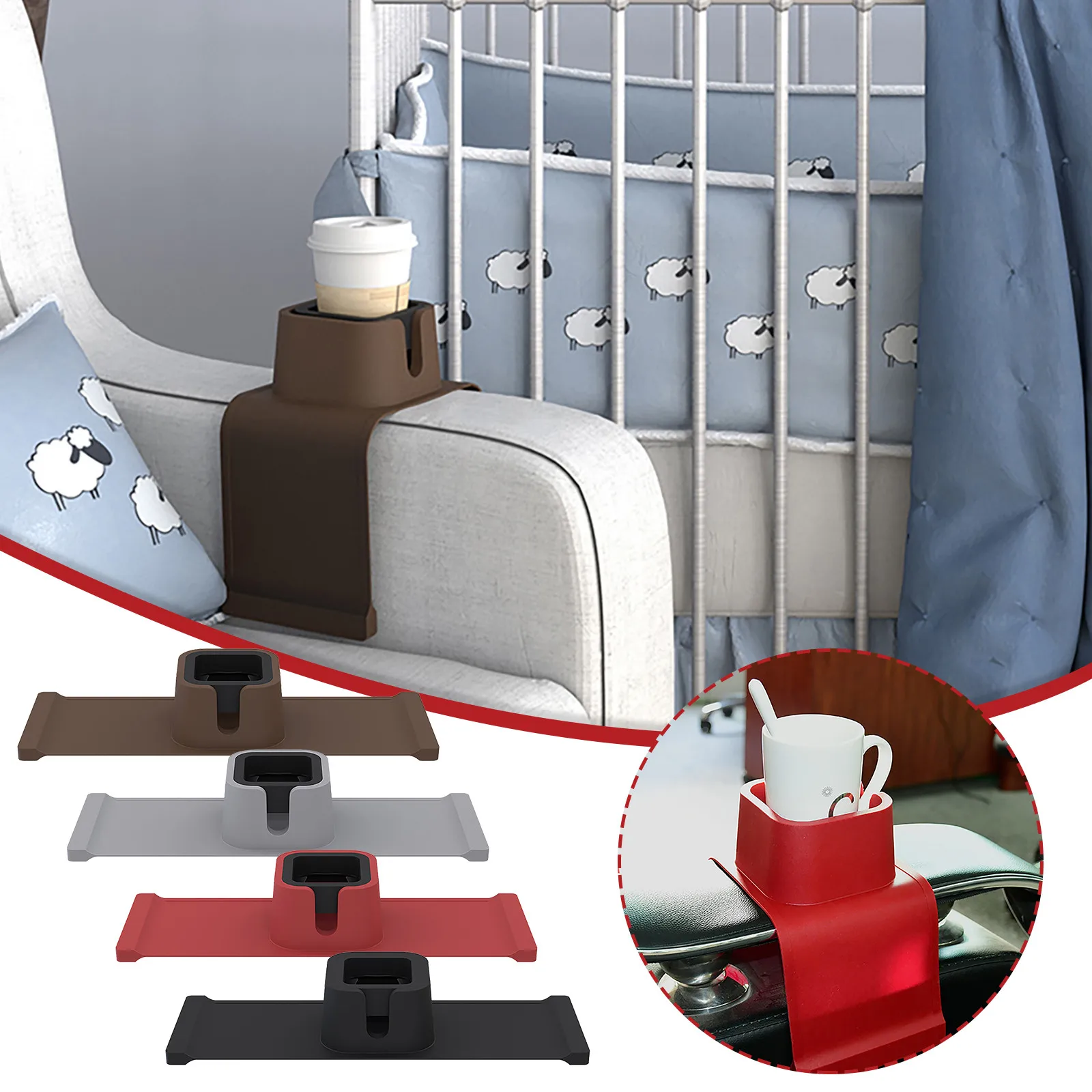 2021 креативный силиконовый подлокотник для дивана отдыха складной и подвижный