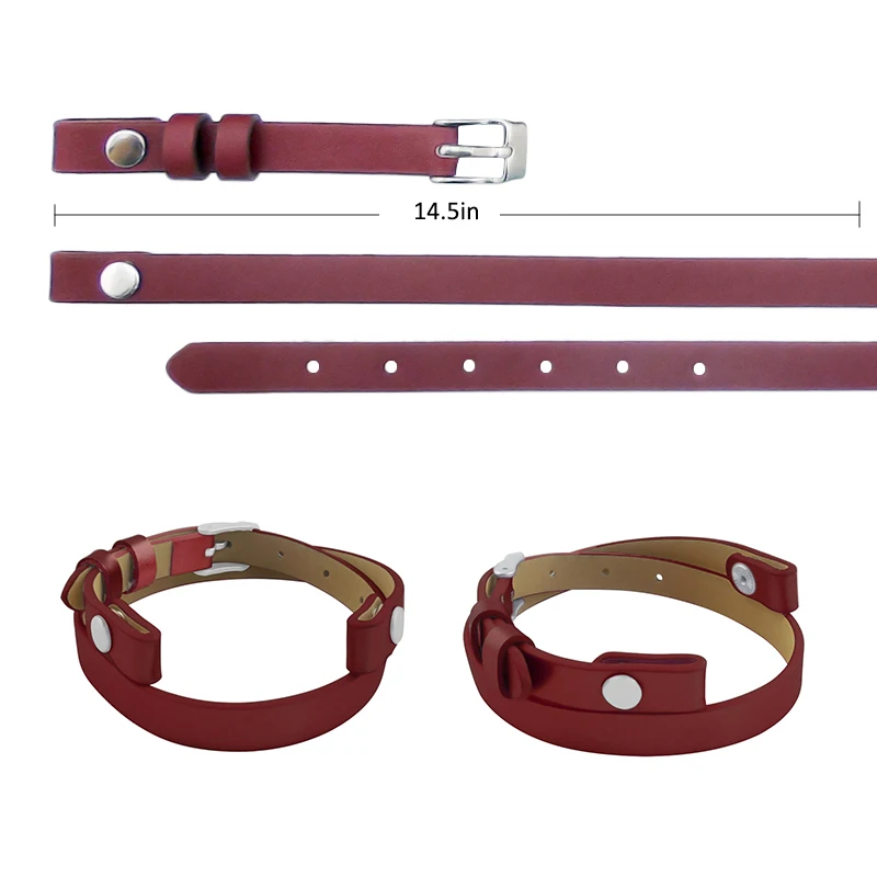 Браслет из натуральной кожи 25 мм