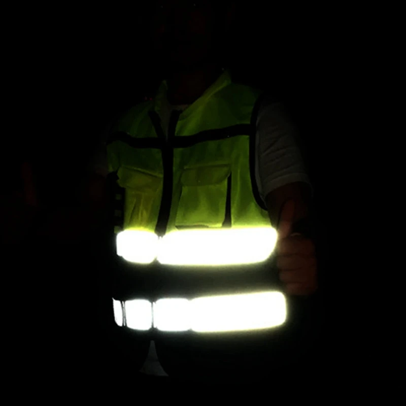 Унисекс со светоотражающими элементами который хорошо видно с Безопасность