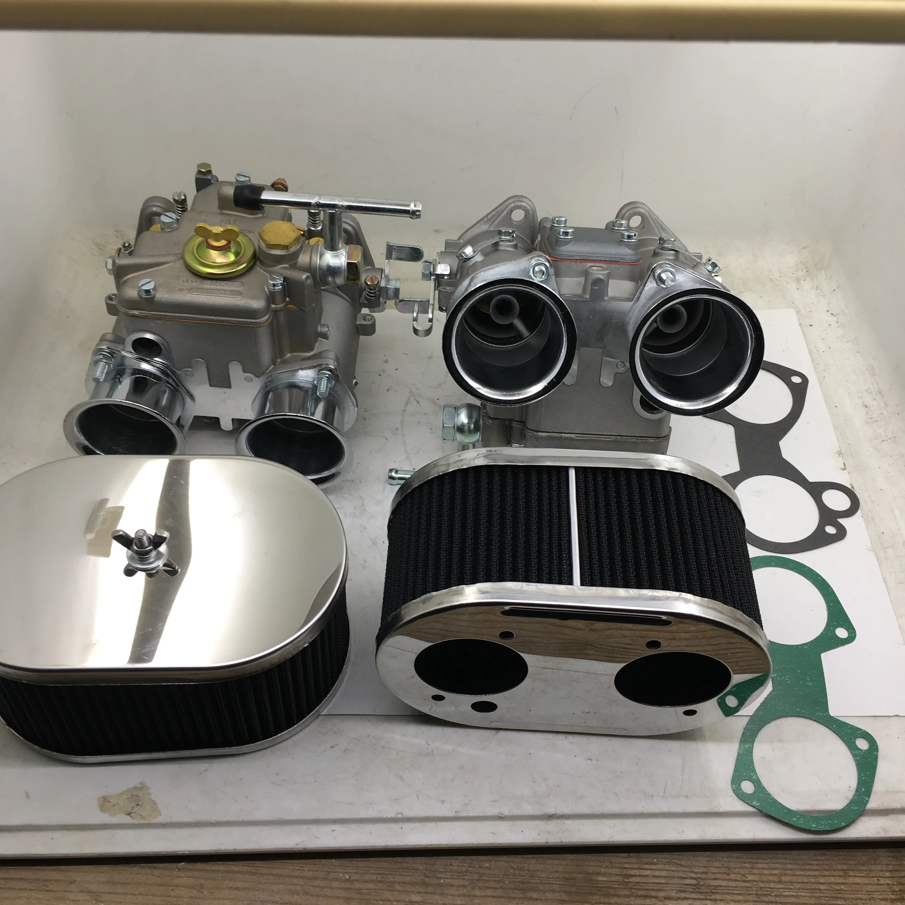 Карбюратор SherryBerg (2x) 45dcoe 152 Twin w air fitler fajs для Datsun L16 L18 L20 Weber Solex dellorto|Карбюраторы| |