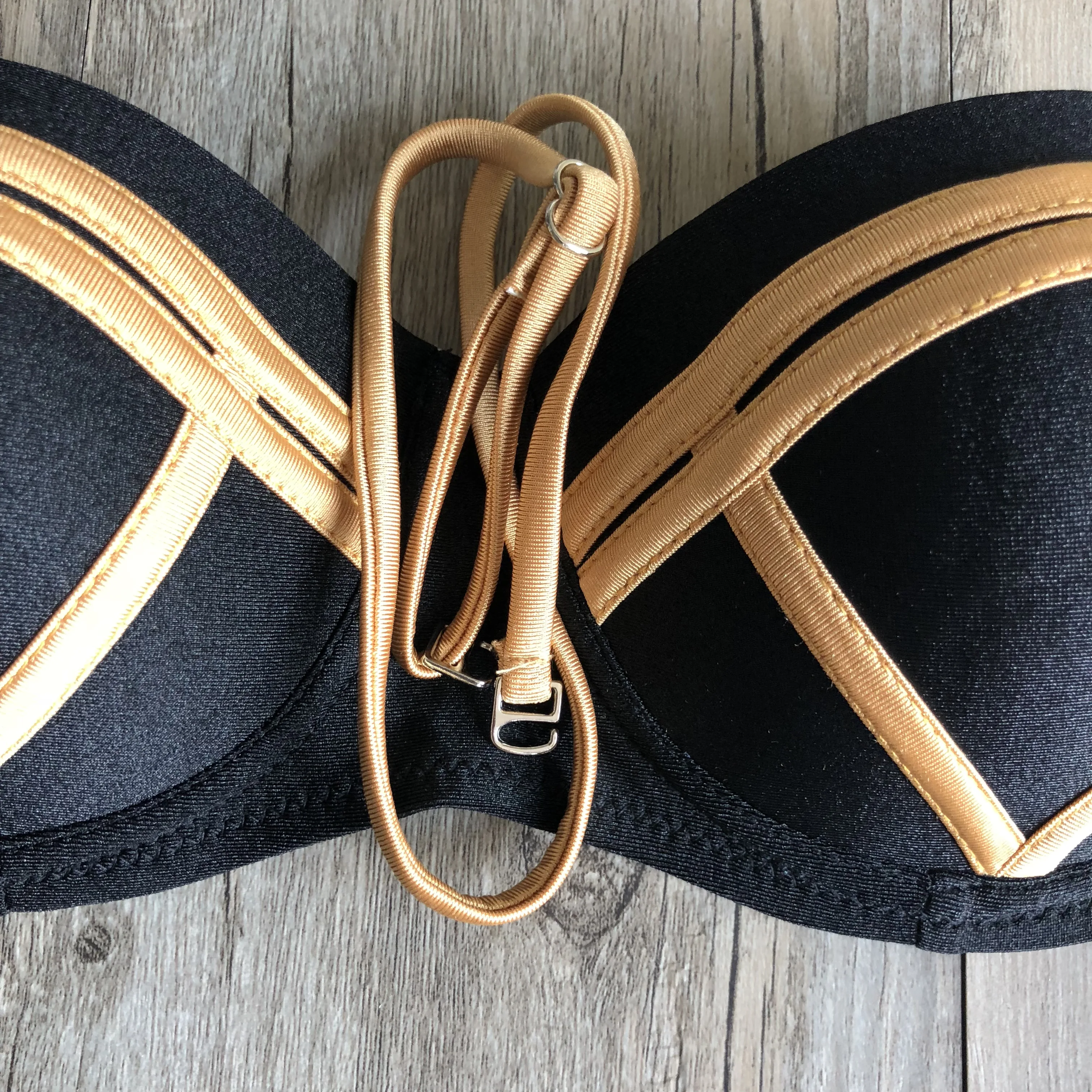 2019 сексуальный комплект бикини-бандо без бретелек женский купальник стринги