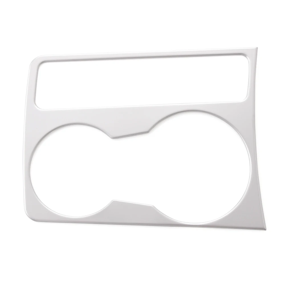 Наклейки из нержавеющей стали для салона автомобиля держатель стакана воды