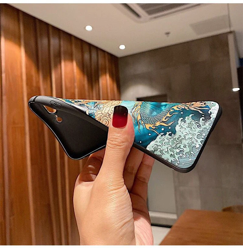 

Cartoon Dragon Frosted Matte Phone Case For iPhone 12 11 Pro Max X XR XS Max 7 8 Plus Shockproof Back Cover 11 Coque
