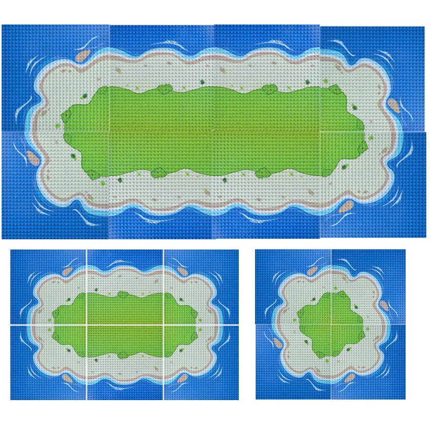 Лидер продаж базовая пластина для морских цветов 32x32 точки|Блочные конструкторы|