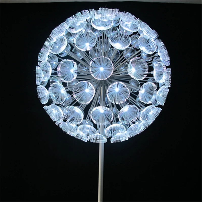 

Outdoor optical fiber lighting dandelion decorative street lamp courtyard lighting