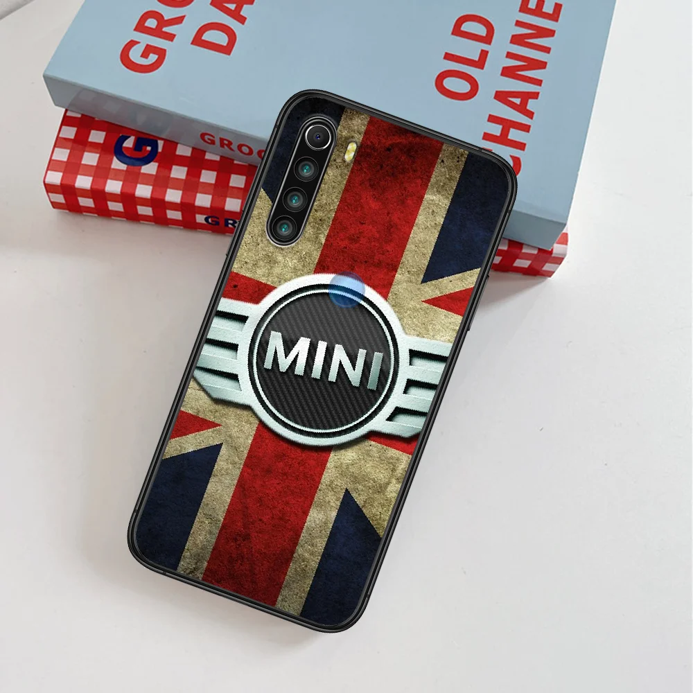 

Mini Cooper Sport Car Phone Case For Xiaomi Redmi Note 7 8 8T 9 9S 4X 7 7A 9A K30 Pro Ultra black Funda Painting Hoesjes
