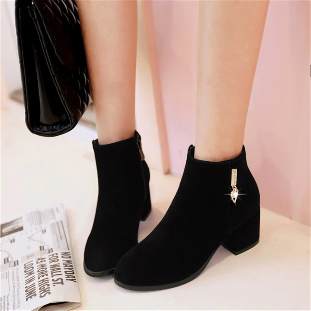 Ботильоны на высоком каблуке Botines Mujer Коллекция 2020 года Tacones Talons Женская обувь