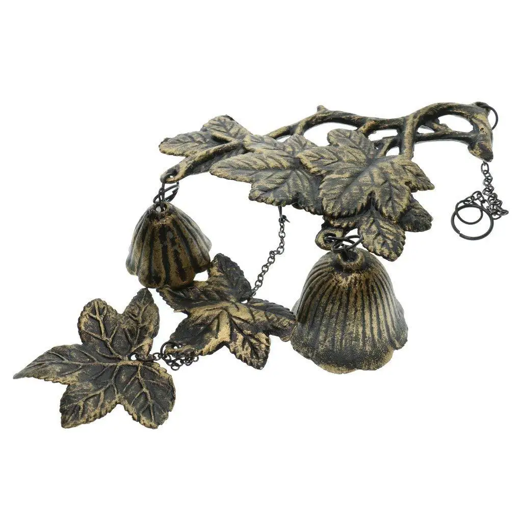 

iron Wind Chimes Outdoor Wall Hanging Decoration Garden campanillas de jardin decoracion al aire libre Carillons eoliens murale