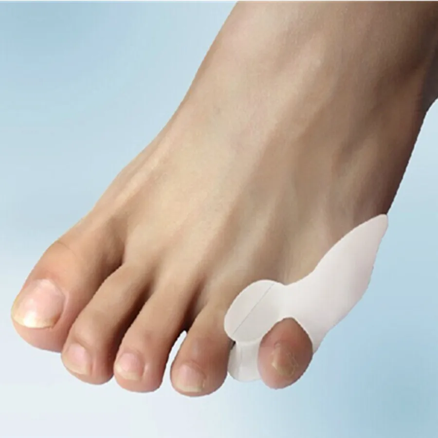 

Педикюрные инструменты для ногтей гелевый сепаратор для ног и маленьких пальцев ног растяжки для выравнивания болевых мышц при вальгусной ...