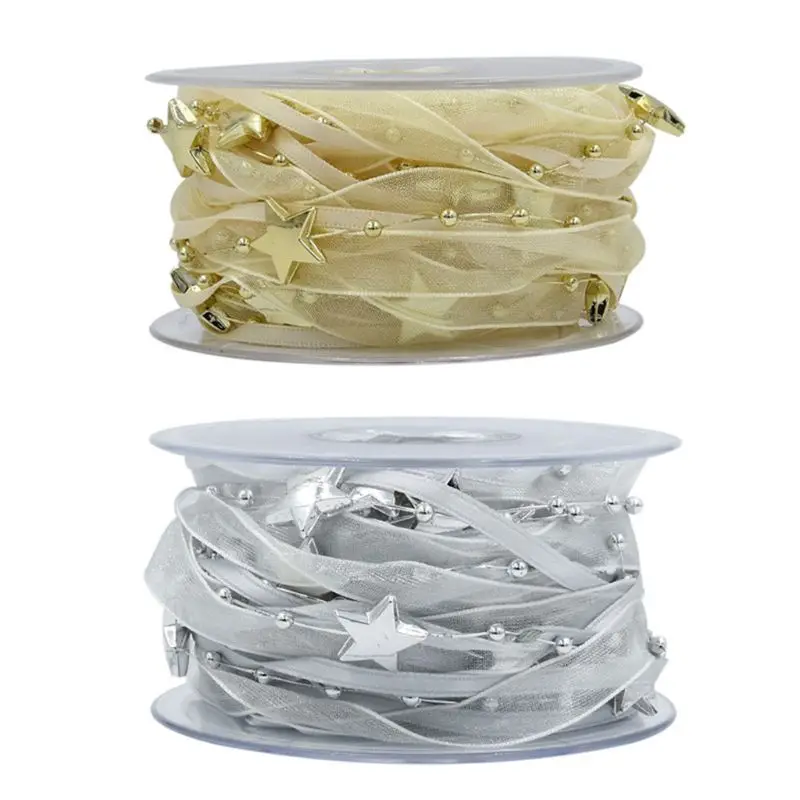 Лента из органзы для поделок 5 м|Ленты шитья| |