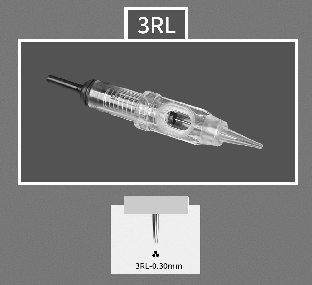 Disposable Microblading Eyebrow Tattoo Needles 1R 3R 5R 5F 7F Sterilized Permanent Makeup Cartridge Needles