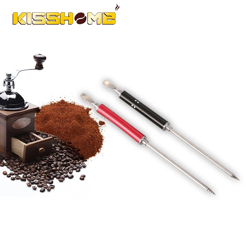 Черно красная форма для кофе из нержавеющей стали|Иглы рисунков на кофе| |