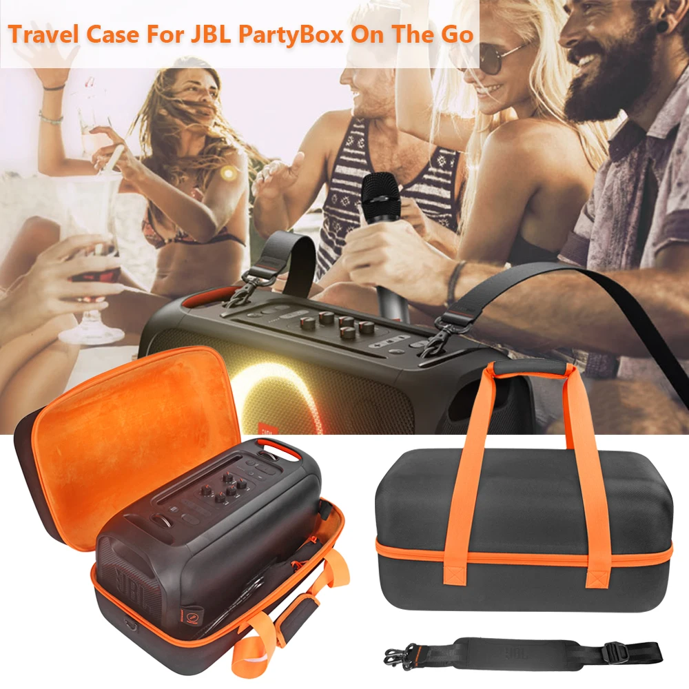

Hard EVA Travelling Case Storage Bag Protective Pouch Bag Carrying case for JBL PartyBox On The Go Speaker