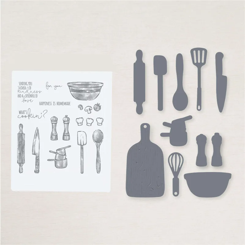 

Cling Stamp Kitchen Accessories Flower Vine Bear Butterfly Ink Painting Seal Scrapbooking Paper DIY Transparent Stencil Kid Toys