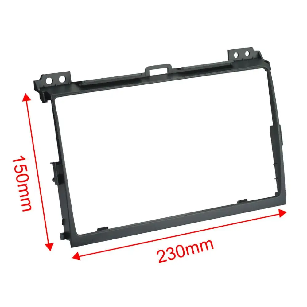 LEXXSON 9 Inch Car Fascia For TOYOTA PRADO 2004-2012 2Din Player Audio Fitting Adaptor Facia Panel Frame Kits | Автомобили и