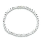 Boho наборный шарик серебряного цвета из бисера браслеты из нержавеющей стали для женщин в богемном стиле ручной работы из бисера себе браслет Pulsera браслет