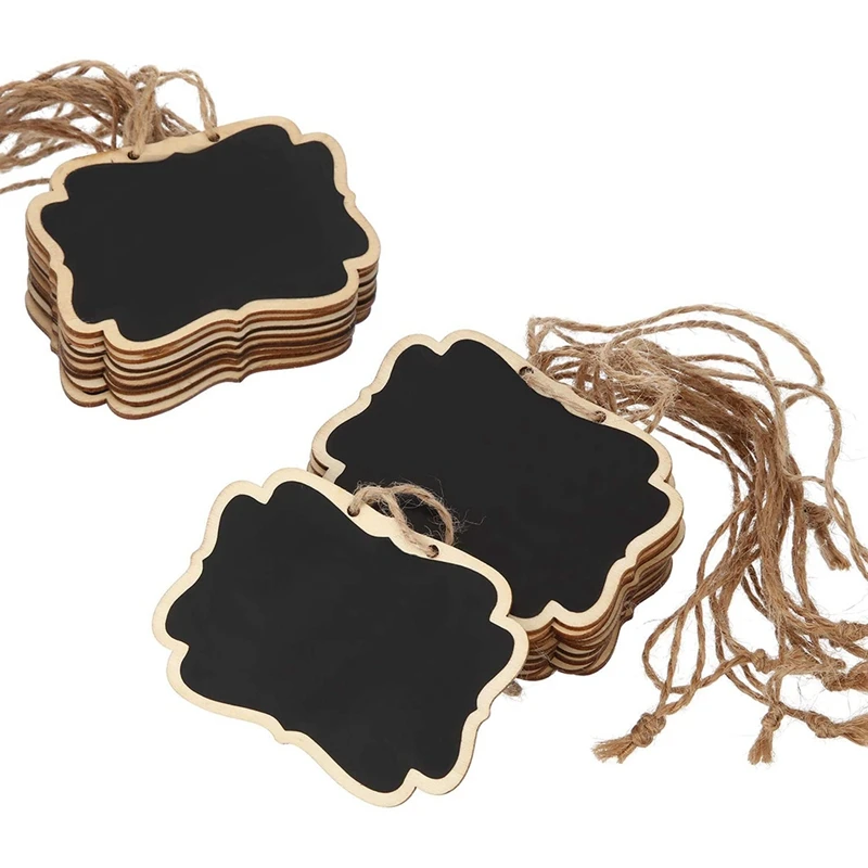 36 шт. подвесные деревянные Мини-доски | Канцтовары для офиса и дома