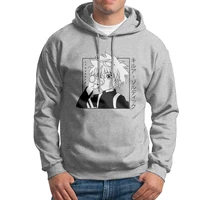 killua kawai drinking soda man hooded sweatshirts leisure cotton hoodie normal hoodie shirt