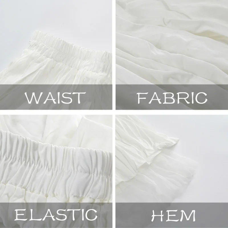 

Skirts Women Mesh Patchwork Summer Preppy Style Skirt Womens Loose All-match A-line Ins Bottoms Ladies Fashion Elegant Chic New