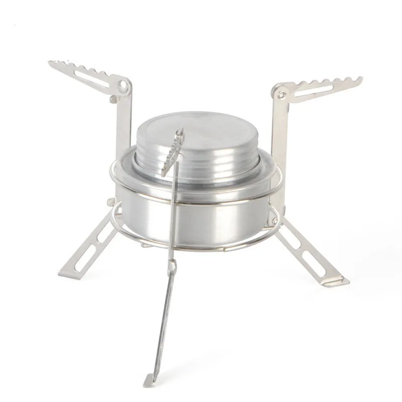 

Outdoor Spirit Stove Rack Set Camping Solid Alcohol Stove Burner Holder