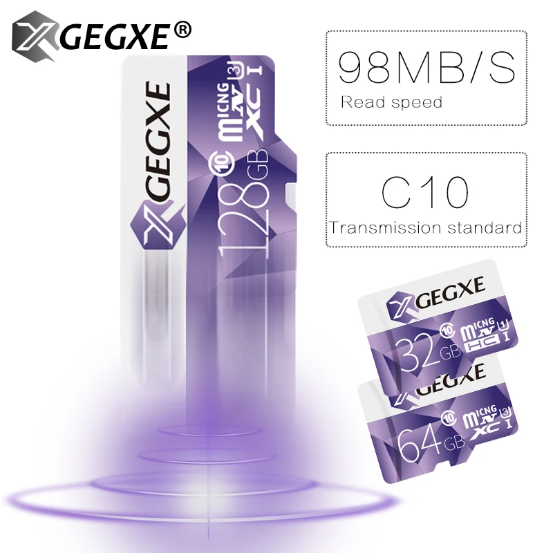 XGEGXE Оригинальная карта micro SD/TF 8 ГБ 16 32 128 256 для видеорегистратора смартфона