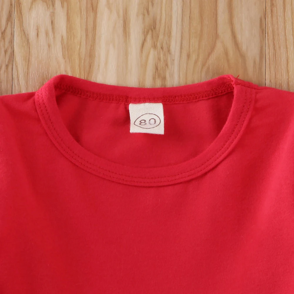 Одежда для девочек коллекция 2020 года одежда на День святого Валентина маленьких