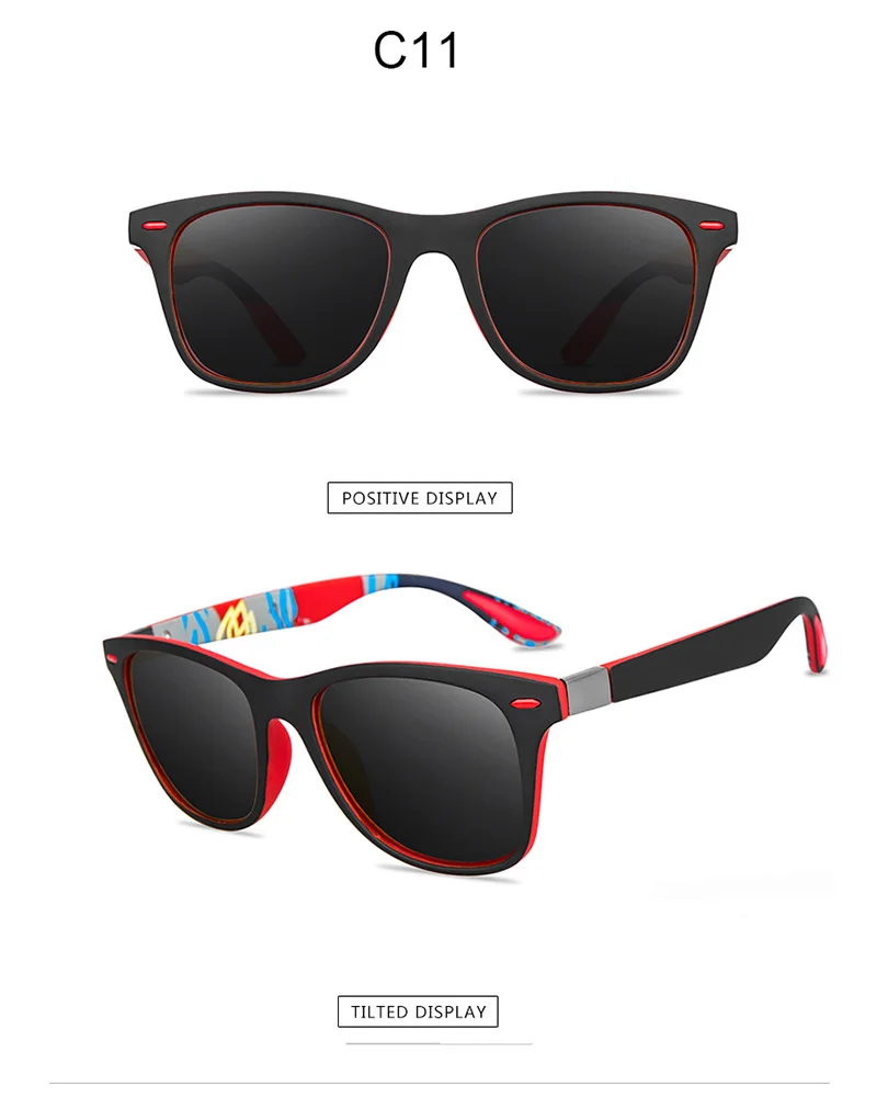 Jenyd Классические поляризованные солнцезащитные очки для мужчин 100% УФ-защита