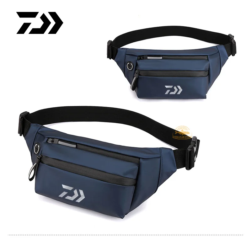 

DAIWA Fishing Waterproof Crossbody Bag The New Daiwa Men's Outdoor Cycling Sports Multifunctional Mobile Phone Bag Waist Bag