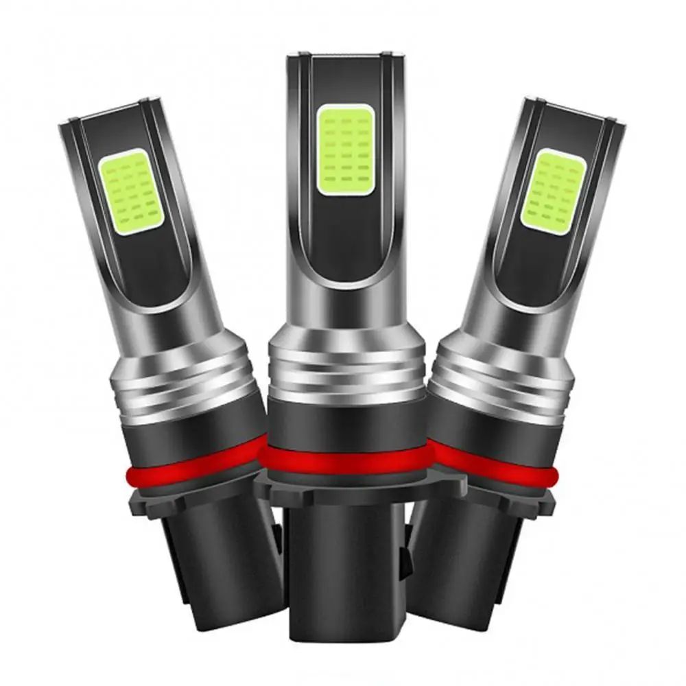 

New 2Pcs DC 9-30V Waterproof Car LED Headlight Limes Green Fog Lamp for EV19 P13W