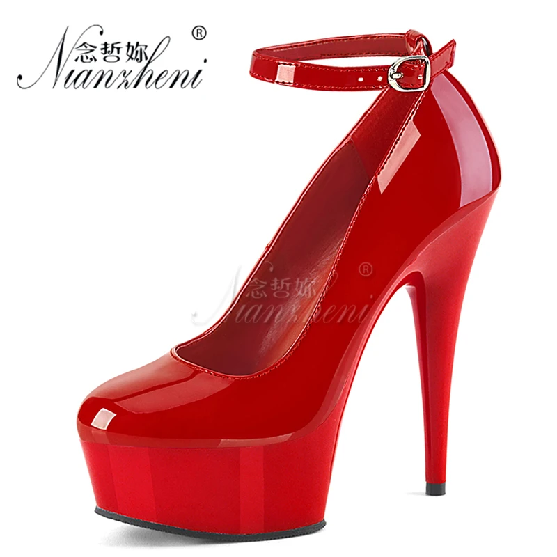 

Pole Dance Shoes 7Inches Platform Sexy Fetish Pumps 15cm Models Show Women Stripper Heels Full Dress Party Nightclub Gothic New