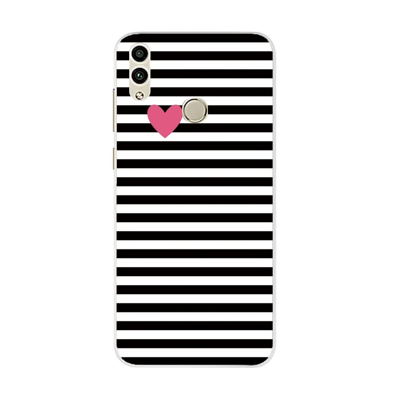 For Huawei Honor 8C Case Cover 6.26 Soft TPU Silicone Fundas On Cases BKK-L21 Phone Back |