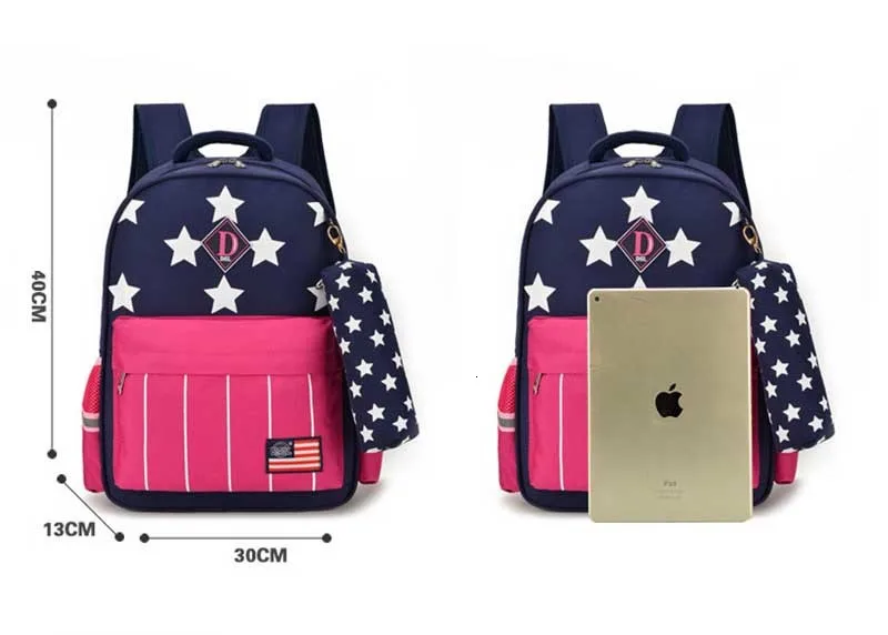 Children School Bags reflective strip Kids Backpack In Primary Schoolbag For Girls Boys Waterproof Backpacks mochila infantil