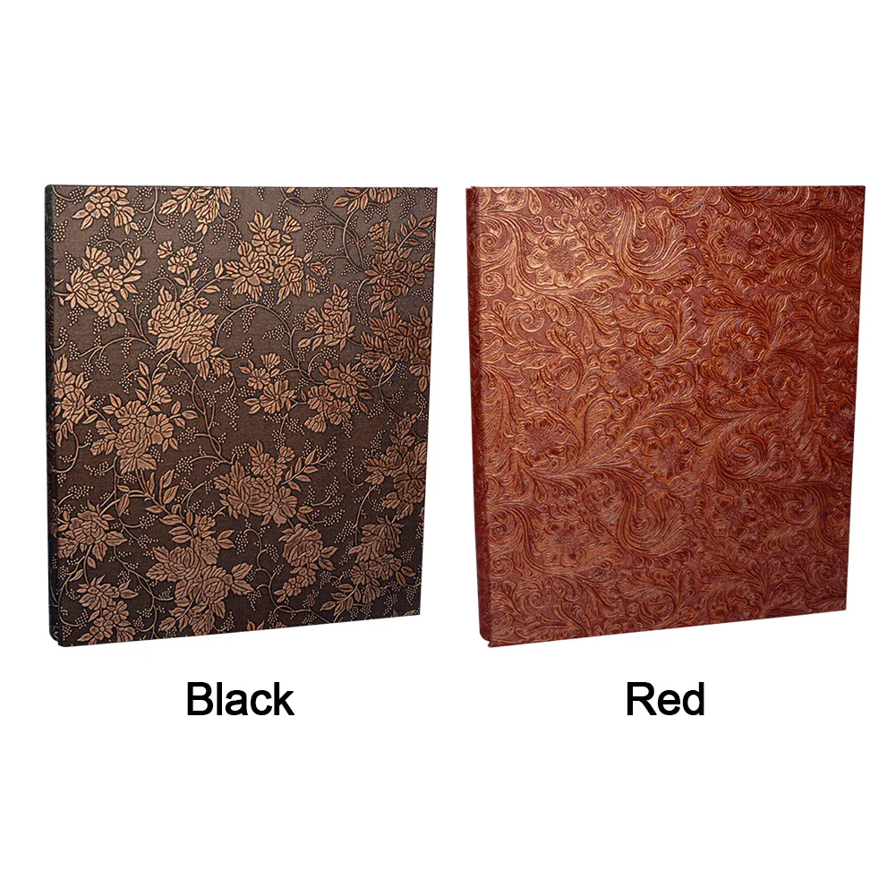 

600 Pockets 6 Inch Baby PU Leather High Capacity Family DIY Gifts Photo Album Big Interleaf Type Landscape Travel Commemorative