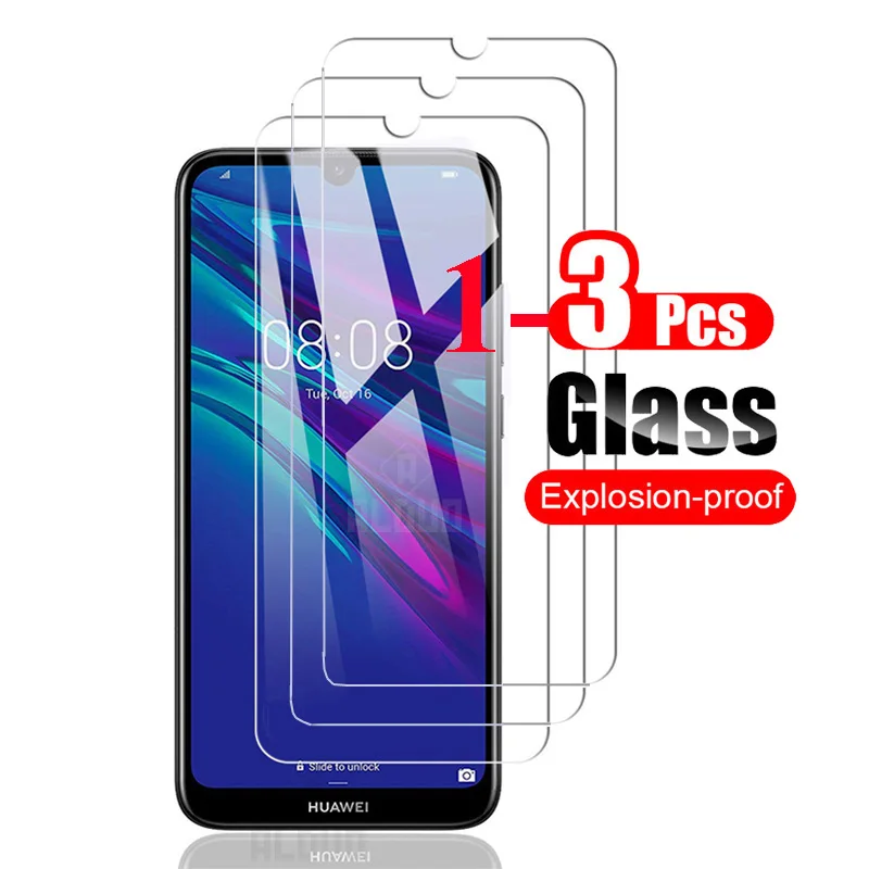 1-3 шт. закаленное стекло для Huawei Y5 Y6 Y7 Prime Pro Y8s 2020 стеклянная Защита экрана P Smart