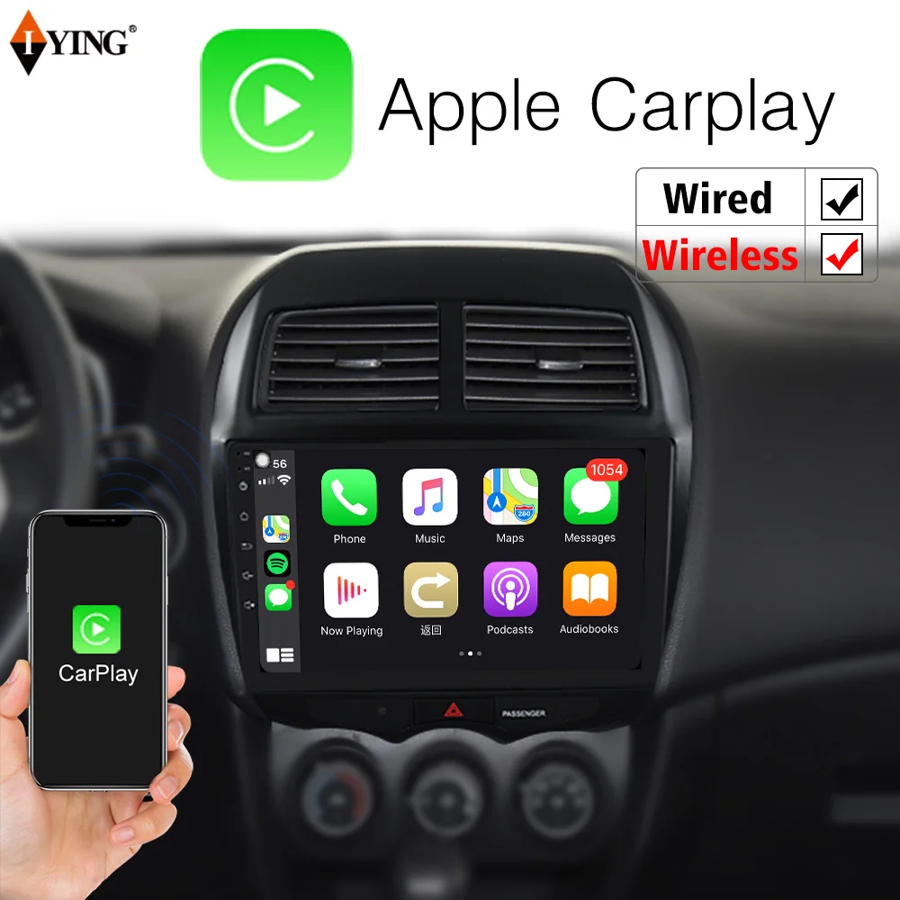 Автомагнитола на Android с GPS для Mitsubishi ASX 2010-2016 мультимедийный плеер беспроводной